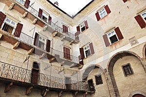 Castel thun inside view