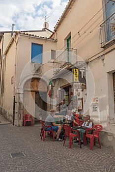 Castelcivita small village of southern Italy.