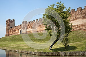 Castelfranco Veneto (TrevisoItaly): Ancient walls