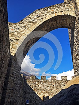 Castelgrande Castle or Burg Castelgrande The Castles of Bellinzona