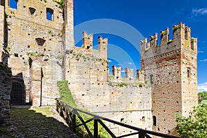 Castell Arquato in north Italy photo