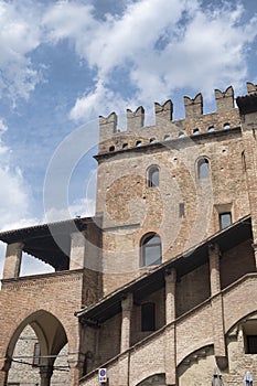 Castell`Arquato Piacenza, Italy, historic city