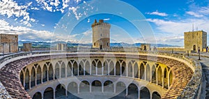 Castell de Bellver at Palma de Mallorca, Spain photo