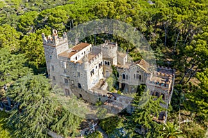 Castell de Can Jaumar in Cabrils Catalonia, Spain photo