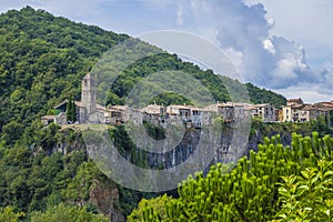 Castellfollit de la Roca, Girona, Spain photo