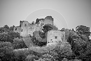 Castello Barbarossa on the island of Capri, Italy photo