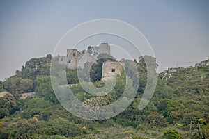 Castello Barbarossa on the island of Capri, Italy photo