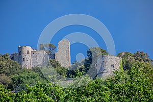 Castello Barbarossa on the island of Capri, Italy photo