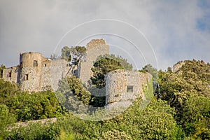 Castello Barbarossa on the island of Capri, Italy photo