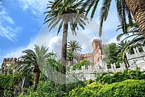 Castello d`Albertis castle in Genoa