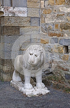 Castello D`Albertis Genoa - Lion photo
