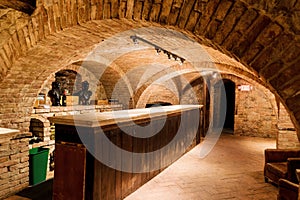 Castello di Amorosa Underground Wine Tasting Room photo