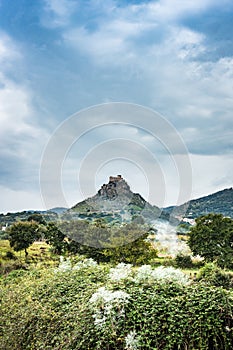 Castello di Burgos in Sardinia, Italy