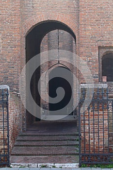 Castello Estense in Ferrara, Italy