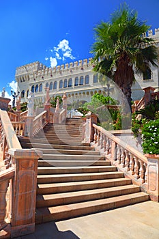 Castello Flotta is situated on hill