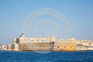 Castello Maniace at Siracuse in Sicilia: Ancient town Ortygia. photo