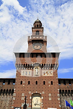 Castello Sforzesco is a castle in Milan