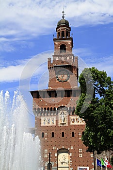 Castello Sforzesco is a castle in Milan