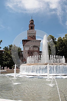 Castello Sforzesco is a castle in Milan