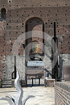 Castello Sforzesco in Milan, exterior of the fortress, Italy, Europe