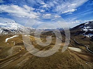 Castelluccio di Norcia - planes of Castelluccio, Italy