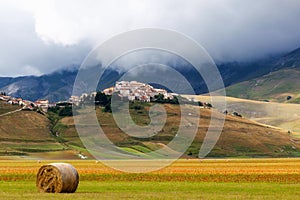 Castelluccio - Umbria, Italy. Landscape in the Monti Sibillini P