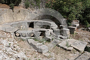 The castellum divisorium of Nimes