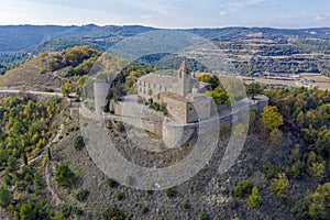 Castellvell medieval castle in Solsona.  Catalonia Spain photo
