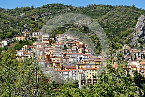 Castelmezzano, Basilicata, Italy - village in the lucania dolomites mountains