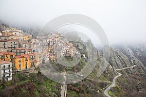 CASTELMEZZANO LUCANIA LANDSCAPE