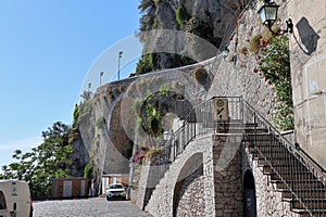 Castelmola - Scala del parcheggio