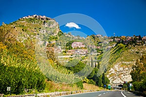Castelmola and surroundings of Taormina photo