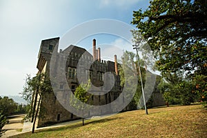 Castelo de Guimaraes in the northern Portugal.