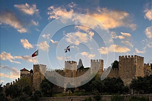 Castelo  de Sao Jorge in Lisboa