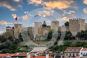 Castelo  de Sao Jorge in Lisboa