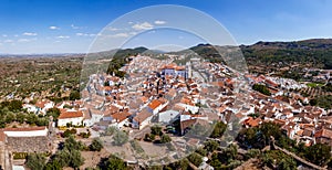 Castelo de Vide rooftops seen from the Castle Tower.