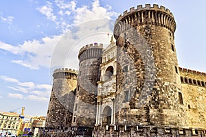 Castelo Nuovo - new castle, Naples, Italy - travel Europe