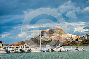 Castelsardo, in the northwest of Sardinia island, Italy