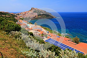 Castelsardo in Sardinia, Italy