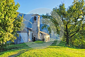 Castelveccana Chiesa S.Veronica, Lago Maggiore