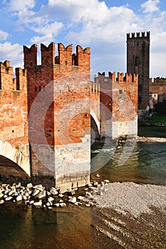 Castelvecchio bridge.