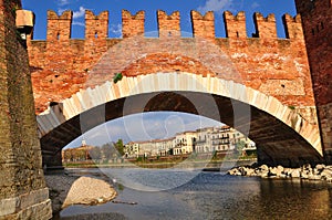 Castelvecchio bridge.