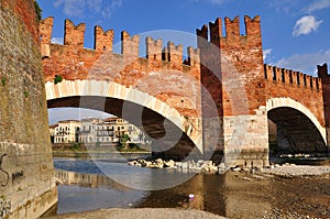 Castelvecchio bridge.
