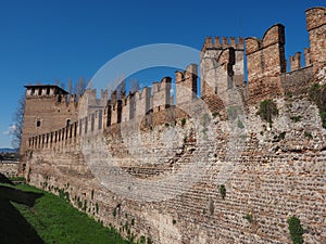 Castelvecchio Bridge aka Scaliger Bridge in Verona