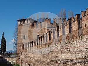 Castelvecchio Bridge aka Scaliger Bridge in Verona