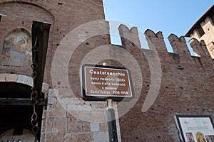 Castelvecchio castle in Verona