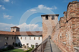 Castelvecchio Italian: `Old Castle` Verona, Italy.