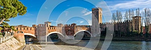 Castelvecchio and its bridge, in Verona