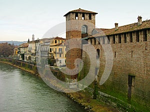 Castelvecchio in Verona, Italy