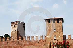 Castelvecchio in Verona, Italy